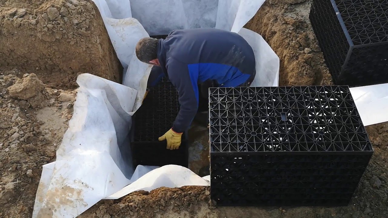 Soakaway installation excavation in Aylesbury